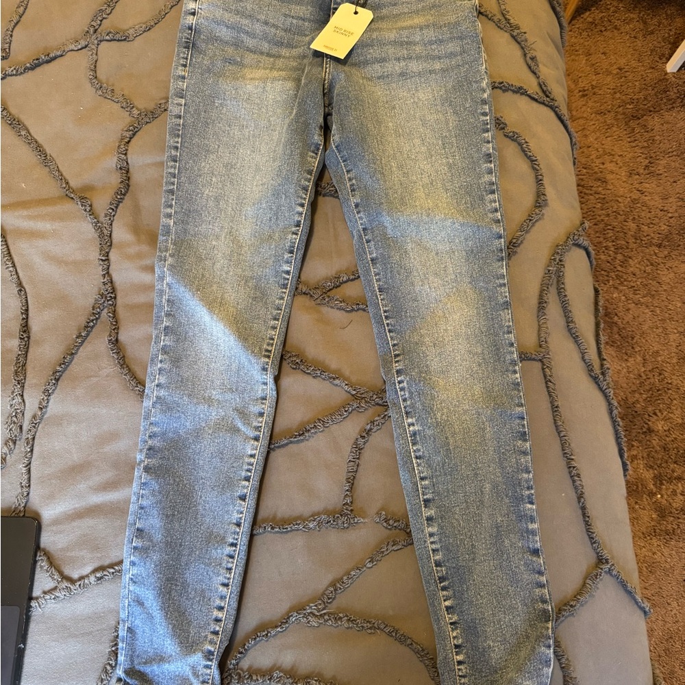 Forever 21 Blue Skinny Jeans Classic Denim